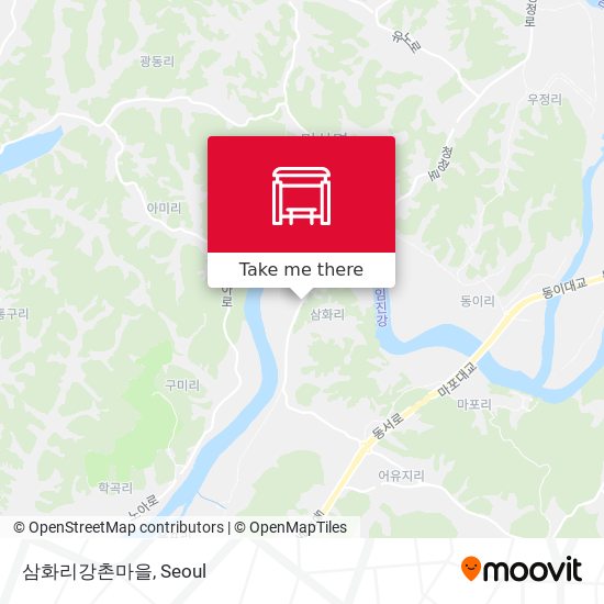 삼화리강촌마을 map