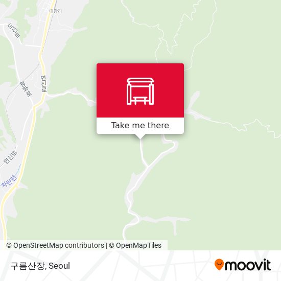 구름산장 map