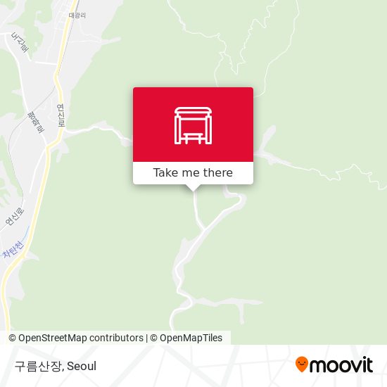 구름산장 map