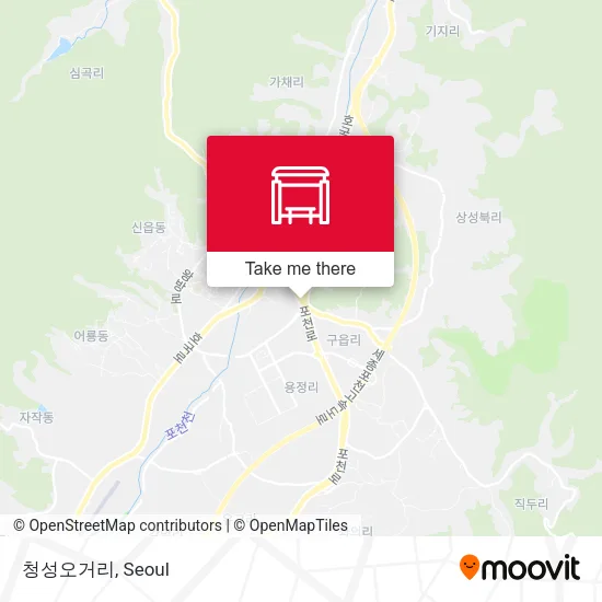 청성오거리 map