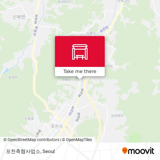 포천축협사업소 map
