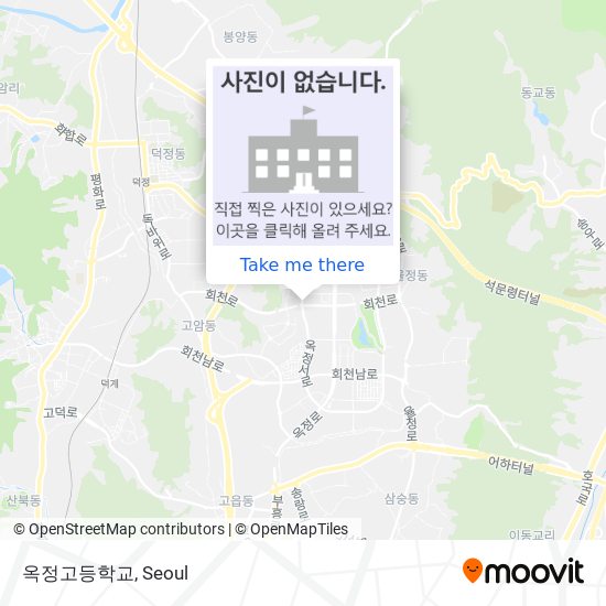 옥정고등학교 map