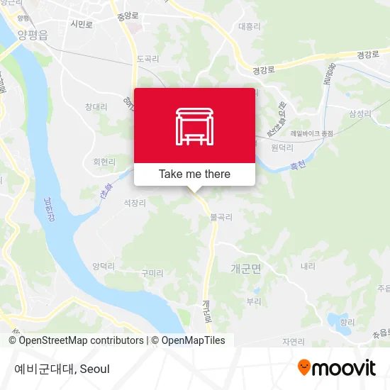 예비군대대 map