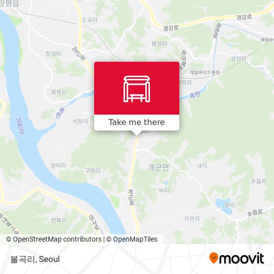 불곡리 map