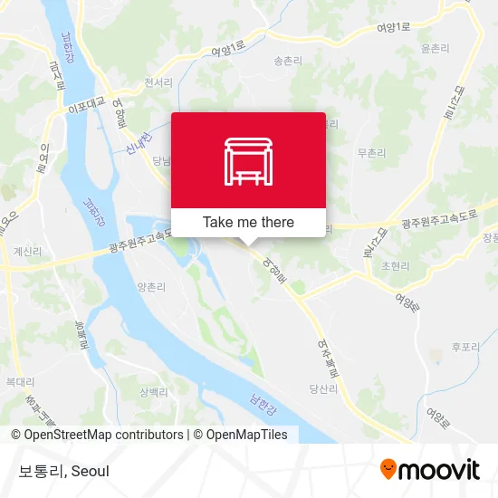 보통리 map