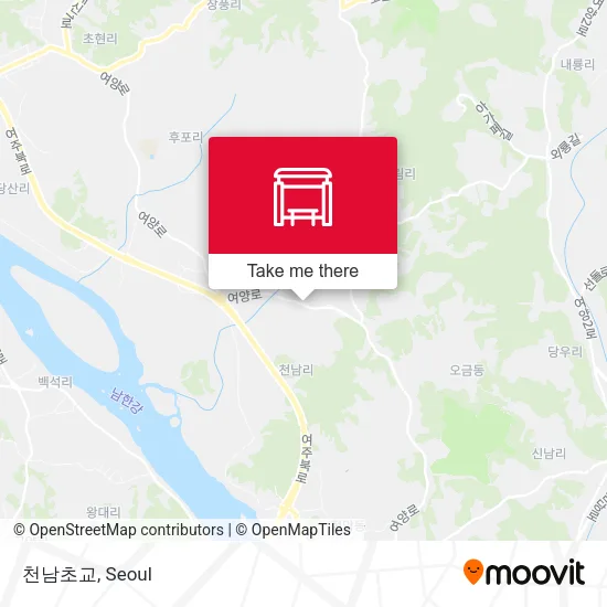 천남초교 map