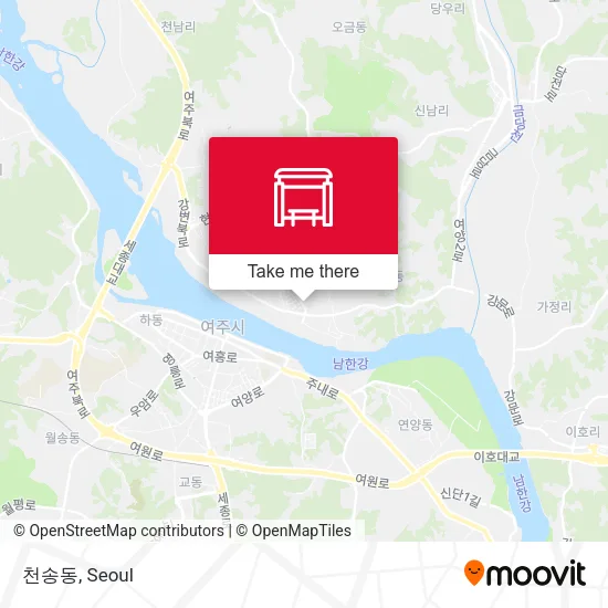 천송동 map