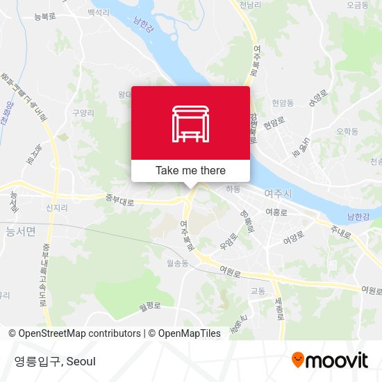 영릉입구 map