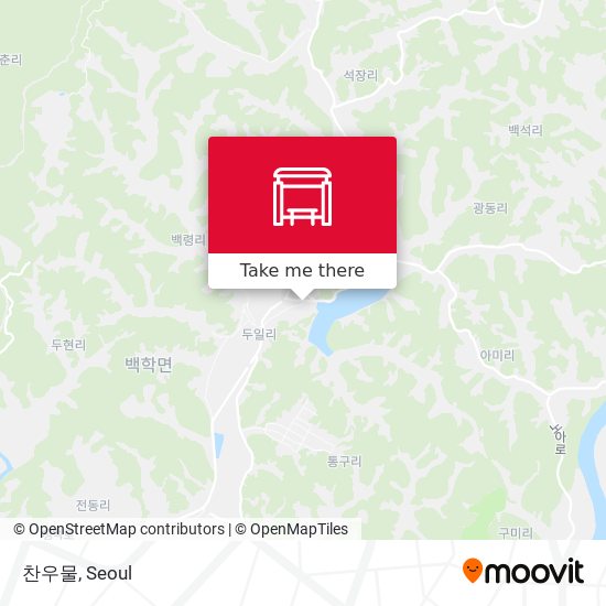 찬우물 map