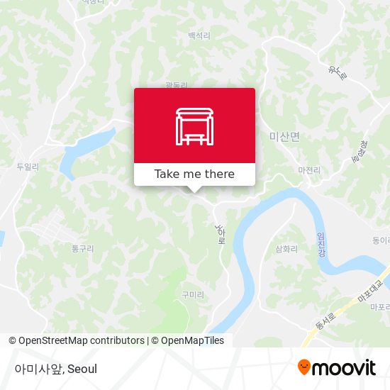 아미사앞 map