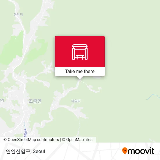 연안산입구 map