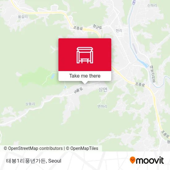 태봉1리풍년가든 map