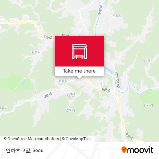 연하초교앞 map