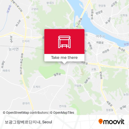 보광그랑베르단지내 map