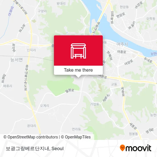 보광그랑베르단지내 map