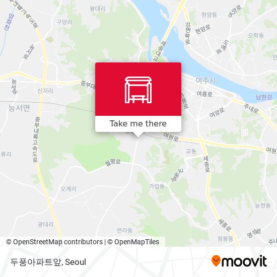 두풍아파트앞 map