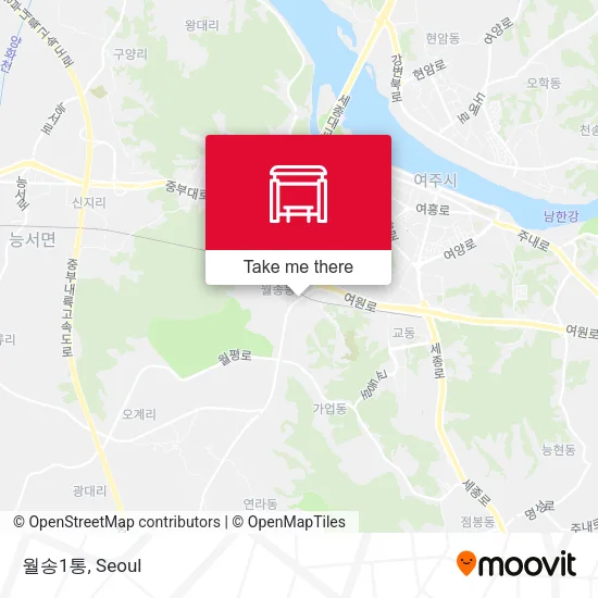 월송1통 map