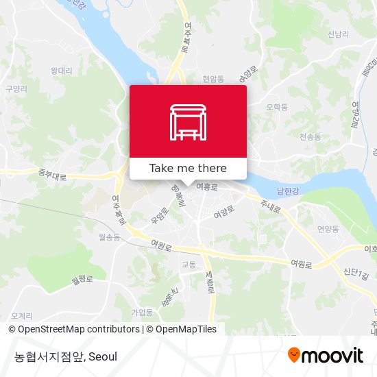 농협서지점앞 map