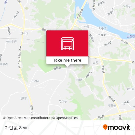 가업동 map