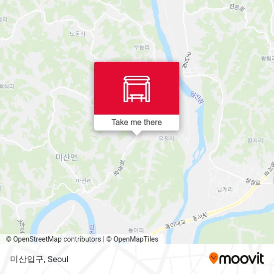미산입구 map