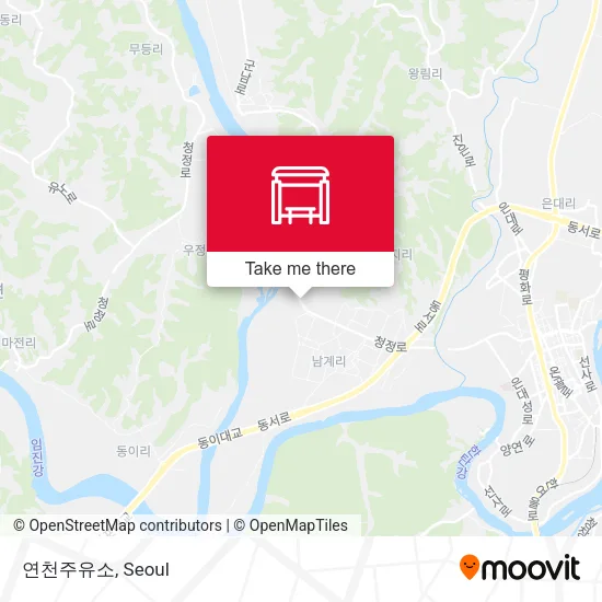 연천주유소 map