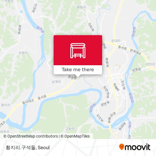 황지리.구석돌 map