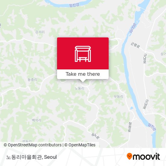 노동리마을회관 map
