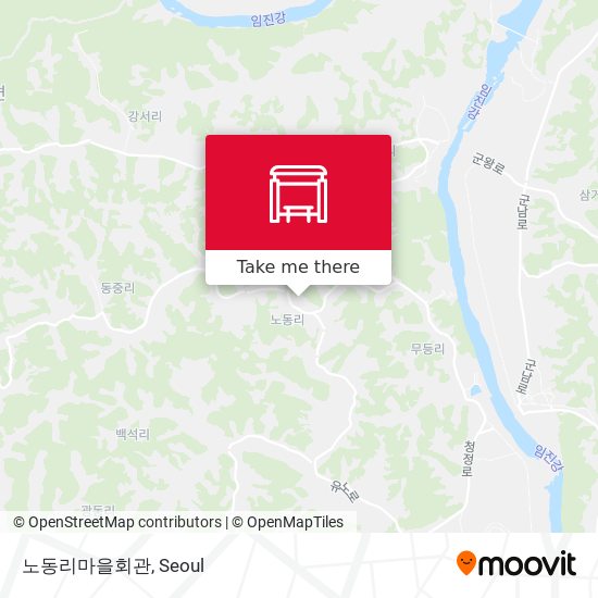 노동리마을회관 map