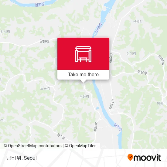 넘바위 map