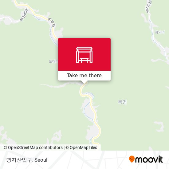 명지산입구 map