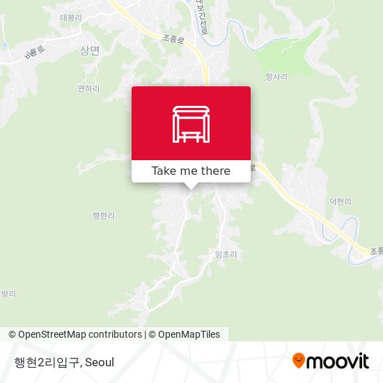 행현2리입구 map