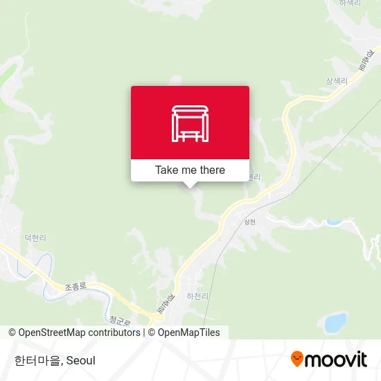 한터마을 map