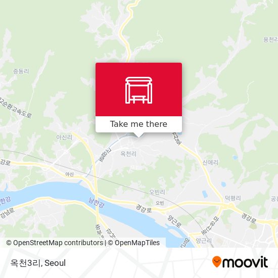옥천3리 map