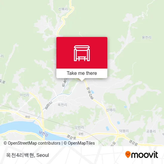 옥천4리백현 map