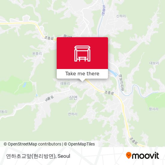 연하초교앞(현리방면) map