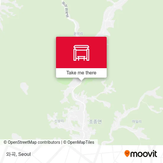 와곡 map