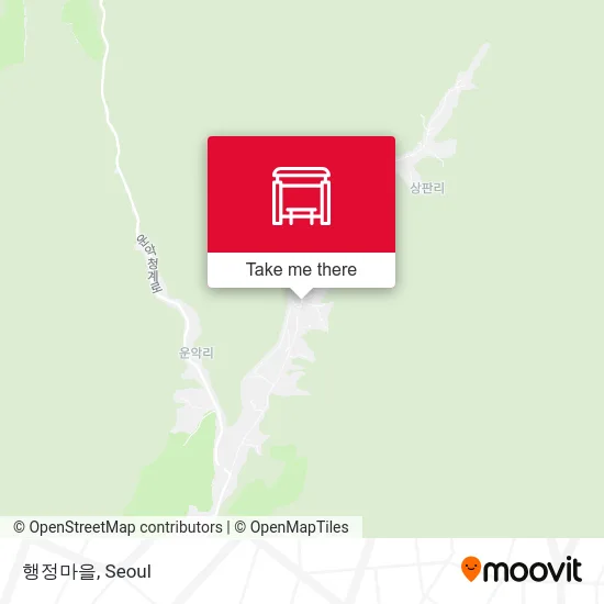 행정마을 map