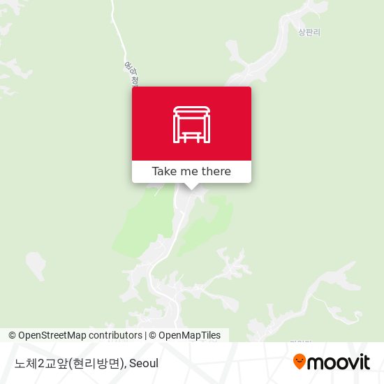 노체2교앞(현리방면) map