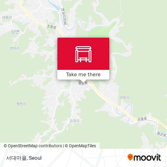 서대마을 map
