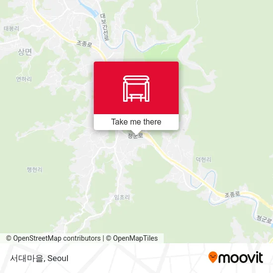 서대마을 map