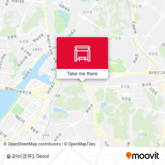월곶Ic(경유) map