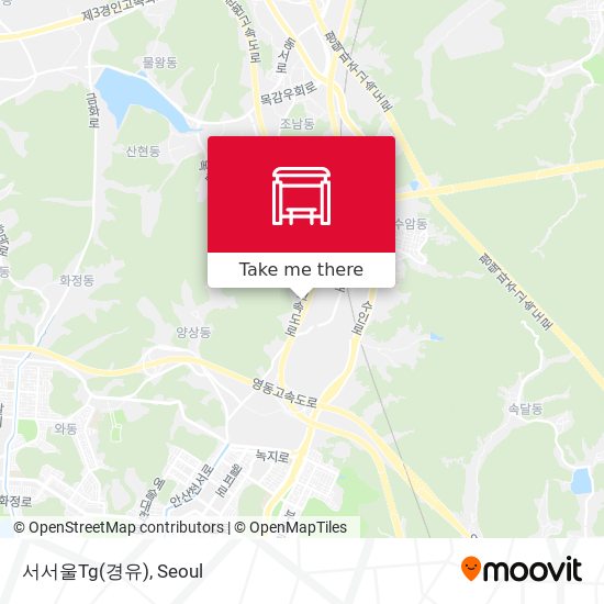 서서울Tg(경유) map