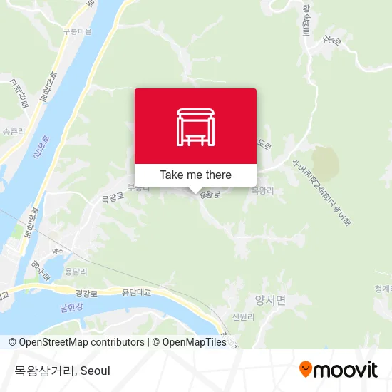 목왕삼거리 map