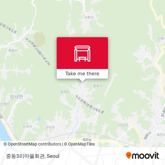 중동3리마을회관 map