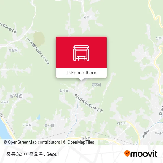 중동3리마을회관 map