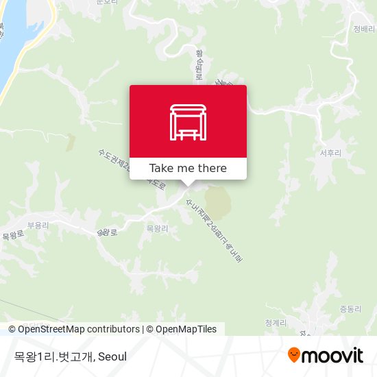 목왕1리.벗고개 map