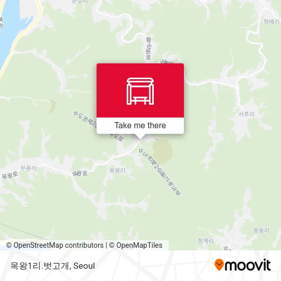 목왕1리.벗고개 map