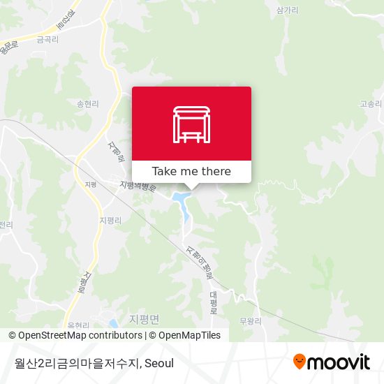 월산2리금의마을저수지 map