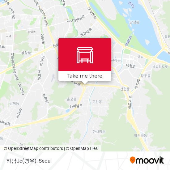 하남Jc(경유) map