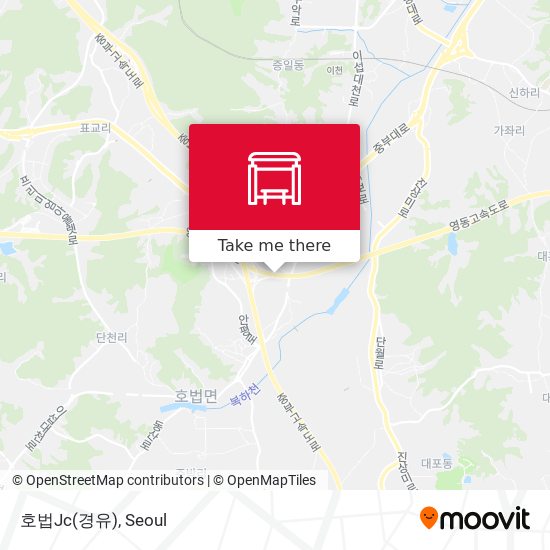 호법Jc(경유) map